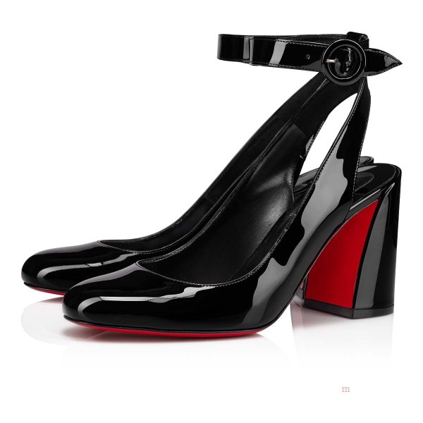 Christian Louboutin Miss Sab Slingback Pumps Dam Svarta | 38290YVUI