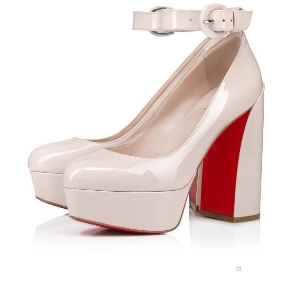 Christian Louboutin Movidastrap Pumps Dam Beige | 09756QIMF
