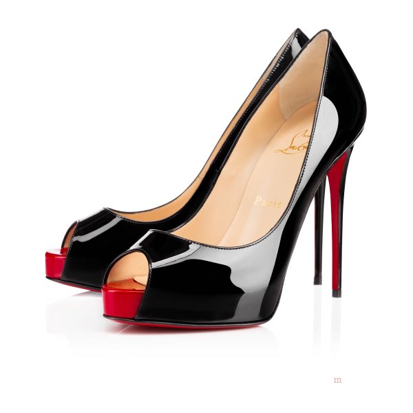 Christian Louboutin New Very Privé Pumps Dam Svarta | 04286DCOK